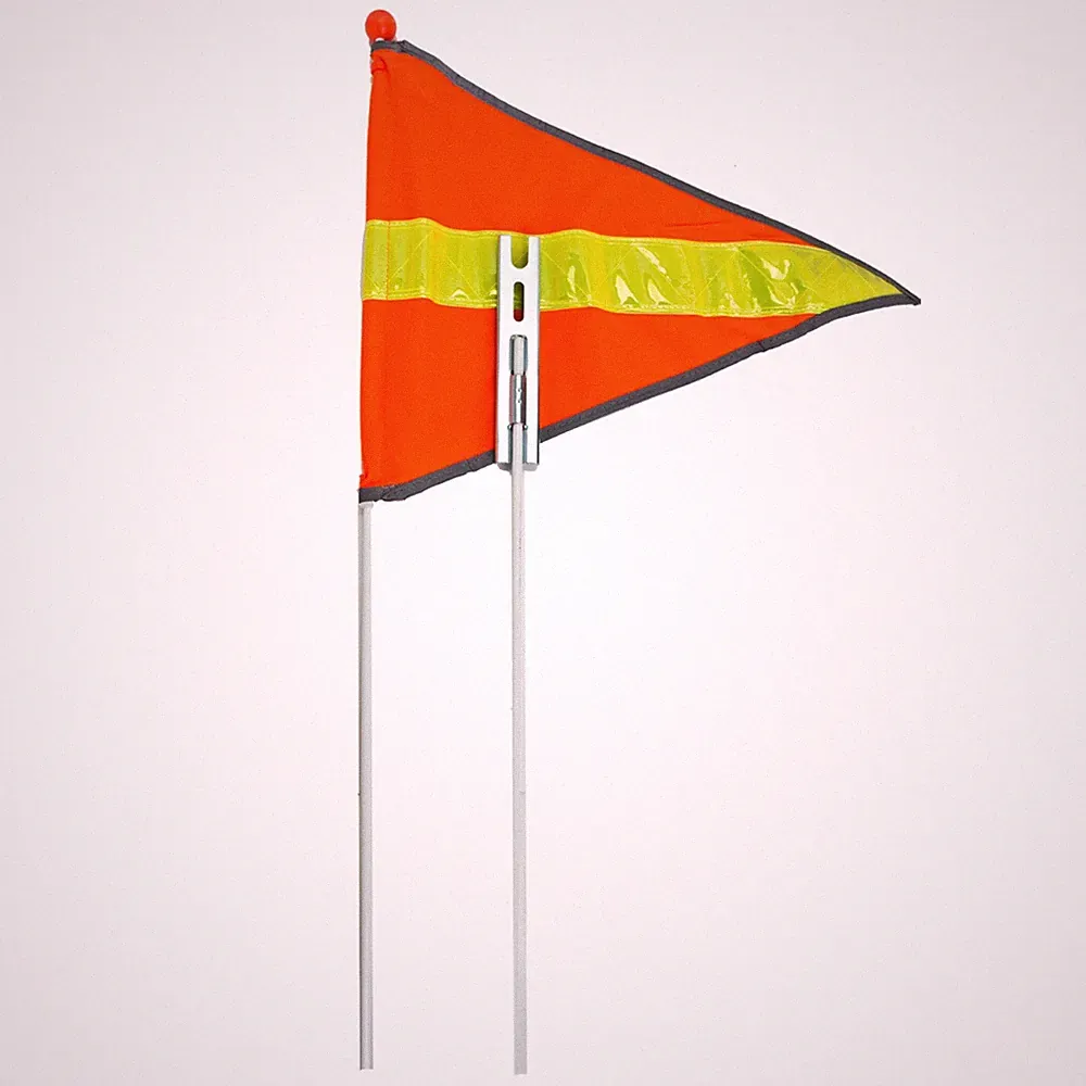 72" Reflective Orange Cycling Safety Flag for Bicycle Tricycle Recumbent Bike Tr
