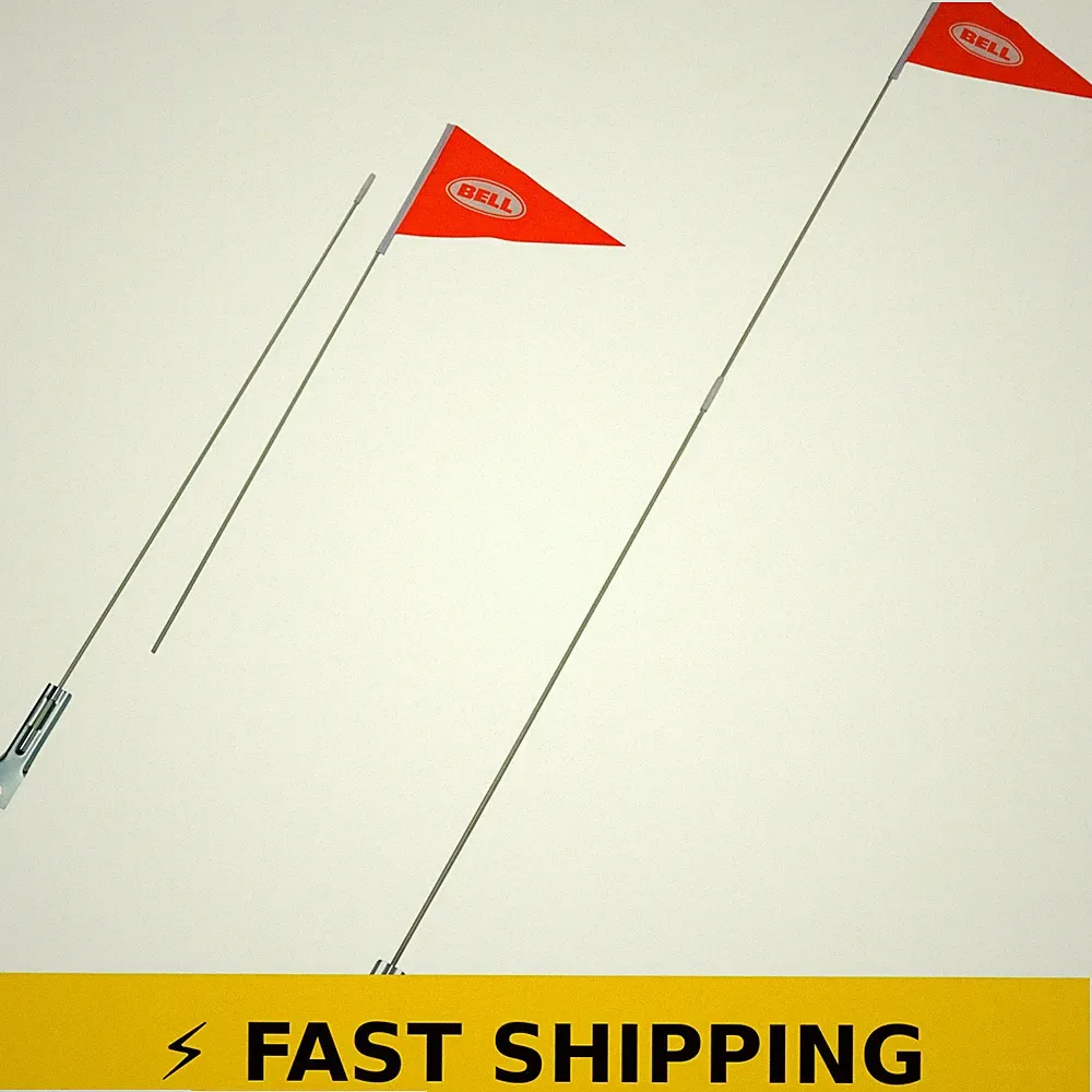 Bell Flagger 6' Bicycle Safety Flag - Orange