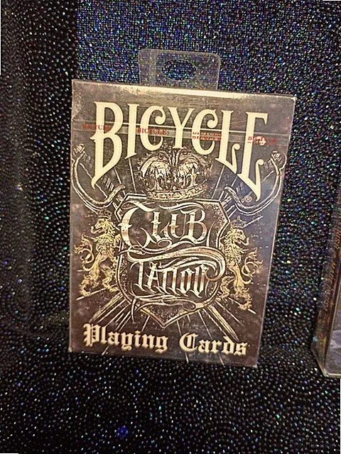 Bicycle Club Tattoo Collectible Playing Deck Cards Brand New USPCC