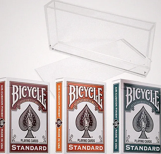 Bicycle Playing Cards 3 Deck Color Series Bundle Collector Set with Acrylic