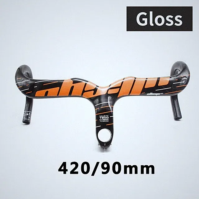 Carbon Fiber Road Bicycle Integrated Handlebar 400/420/440*90/100/110/120mm