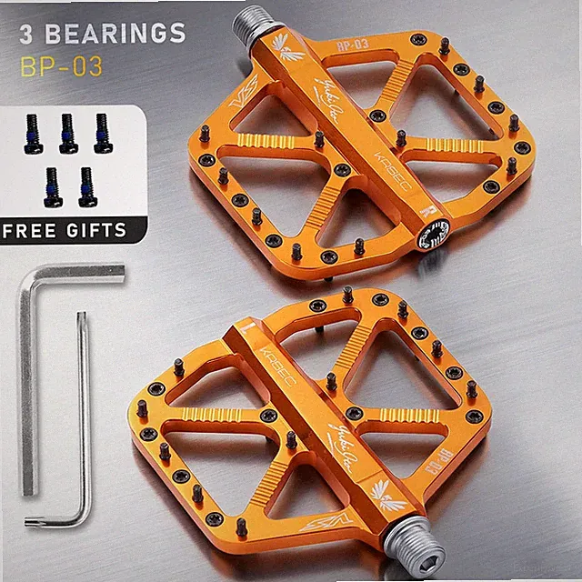 CNC 3 Bearings Bike Pedals Ultralight Aluminum MTB BMX Road Non-Slip