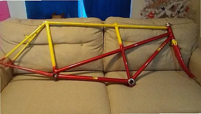 Keith Lippy Fantasy Tandem Bicycle Frameset