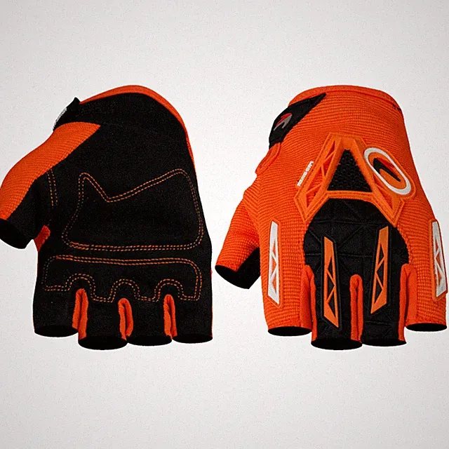 Men Cycling Half Finger Gloves Breathable Bike Bicycle Gloves Fingerless Mittens