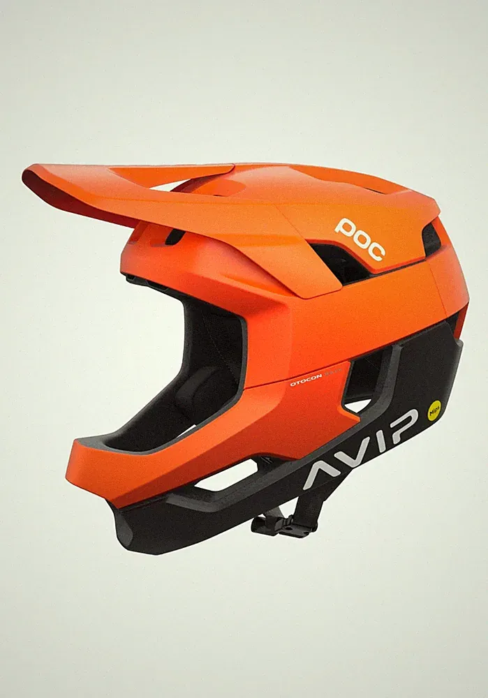 POC Otocon Race MIPS Mountain Biking Helmet - SIZE SMALL 51-54 - ORANGE