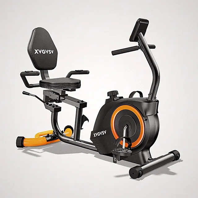 Recumbent Exercise Bike for Home Use, Quiet Recumbent Stationary Bikes for Ad...