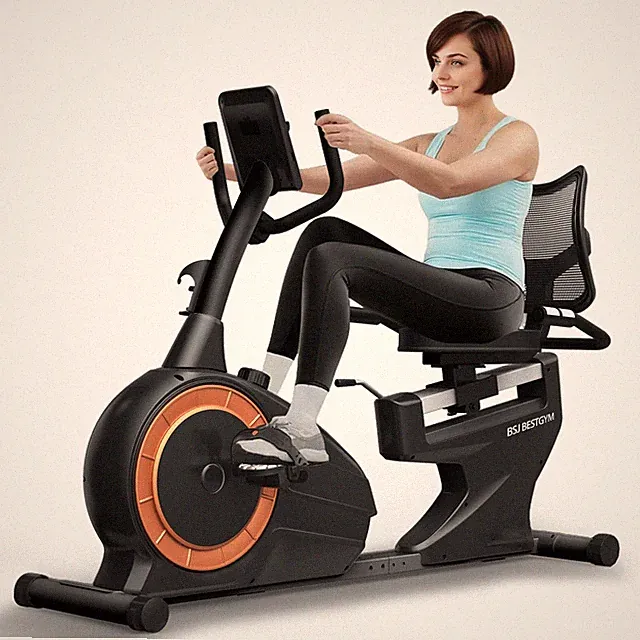 Recumbent Exercise Bike, Recumbent Stationary Recumbent 350LBS Weight Capacity