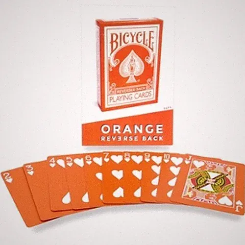 Reversed Back Bicycle Card Decks: Various Card Back Colors Available!