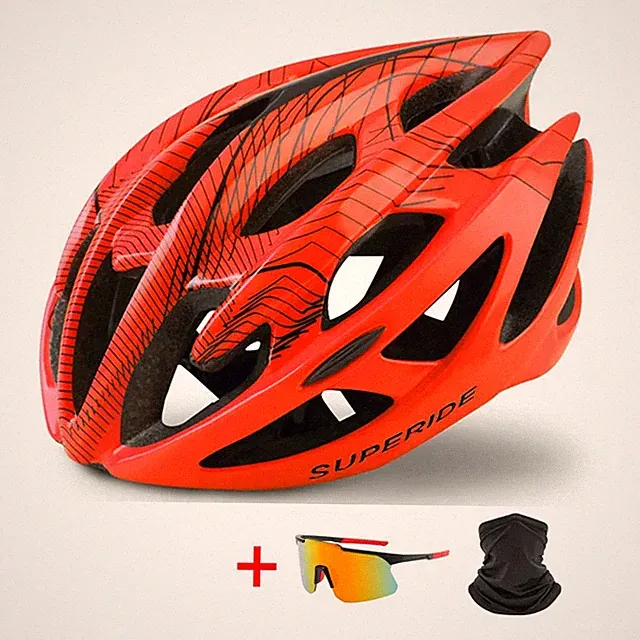 Ultralight Riding Cycling Helmet In-Mold Road Bike Mountain Bike Helmet Men Wome