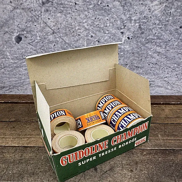 Vintage Velox Guidoline Champion Bar Tape NOS Box Beige Super Tresse France