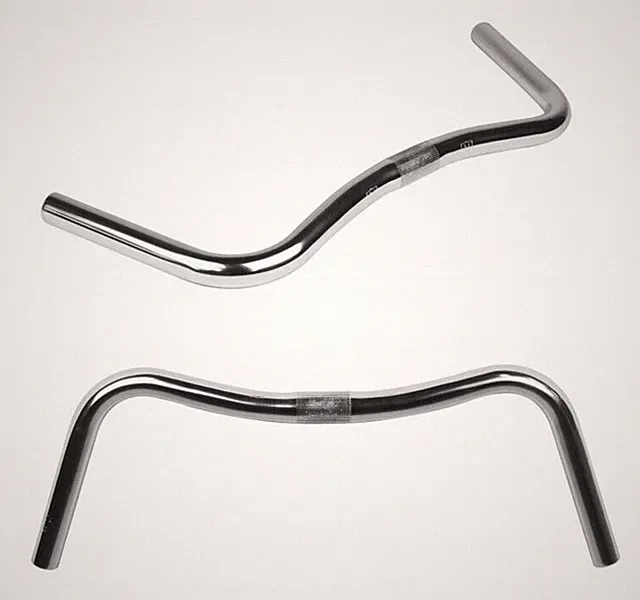 VO Velo-Orange Porteur Handlebar Silver 25.4mm Clamp Touring Road Cruiser Bike