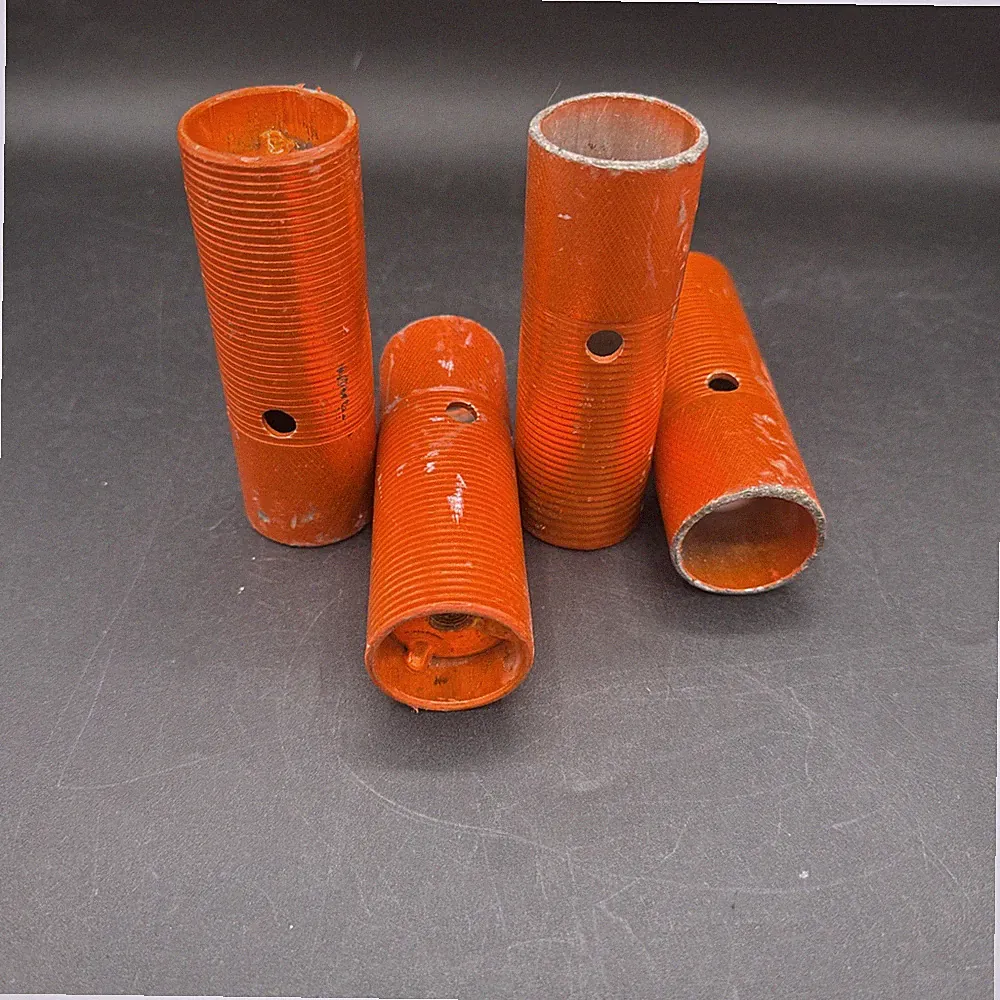 Vtg BMX Rider Freestyle Bicycle Foot Pegs Diamond Cut Grooved Bike Peg ORANGE 4